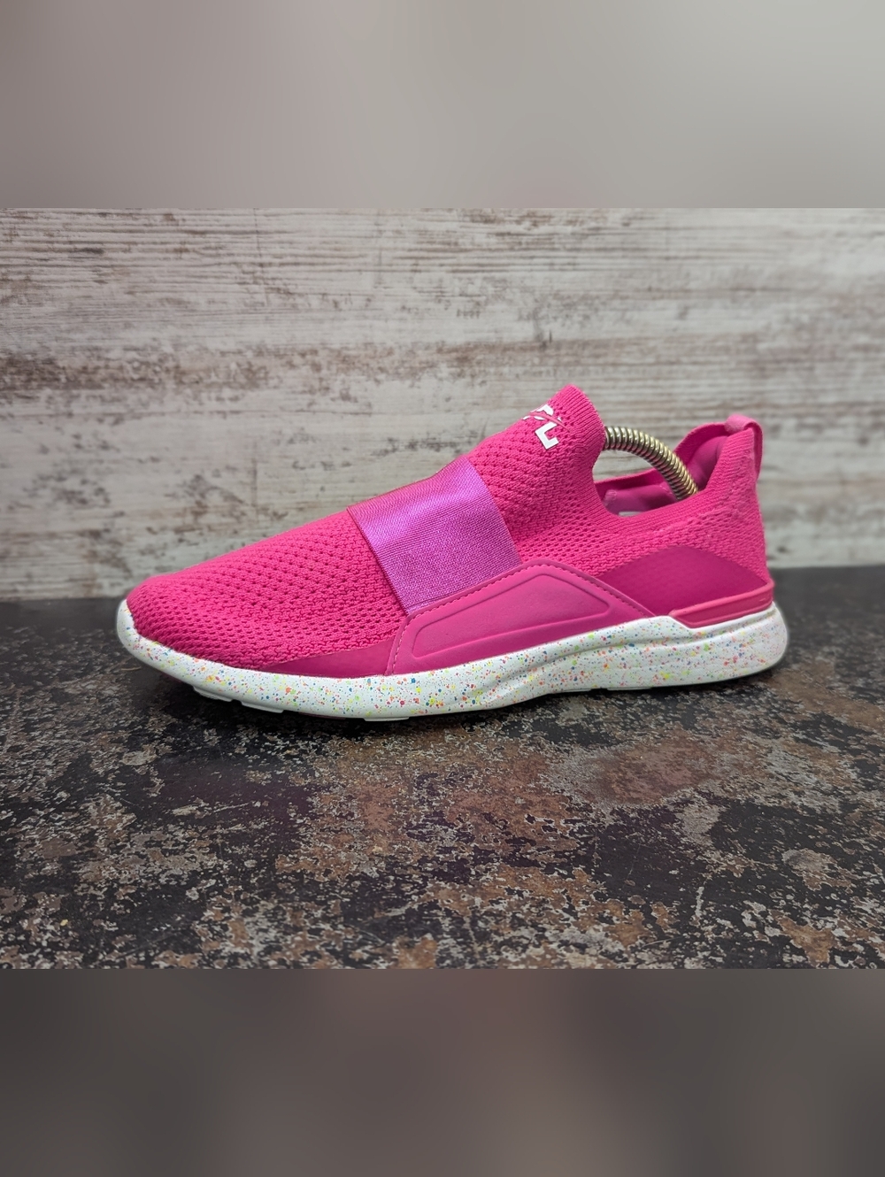 Womens APL Techlook Bliss Slip On Running Shoes Sz 8 Used VGC